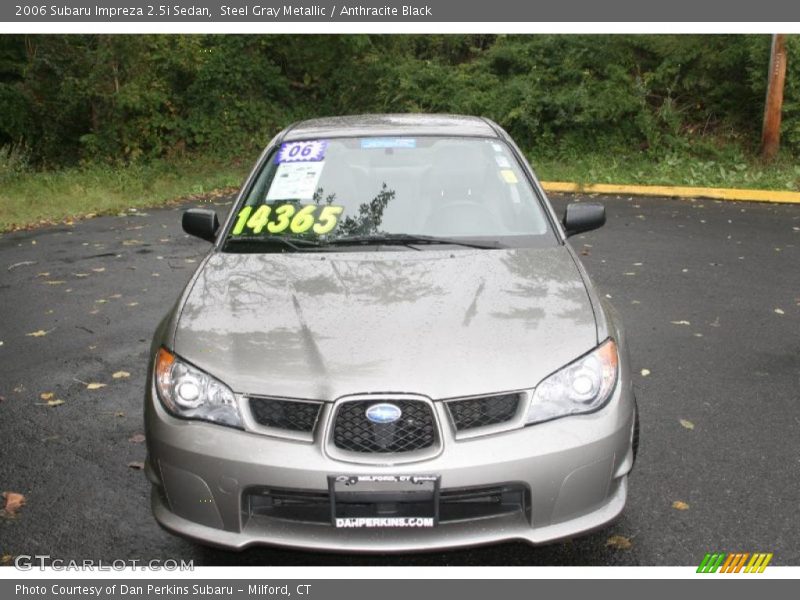 Steel Gray Metallic / Anthracite Black 2006 Subaru Impreza 2.5i Sedan