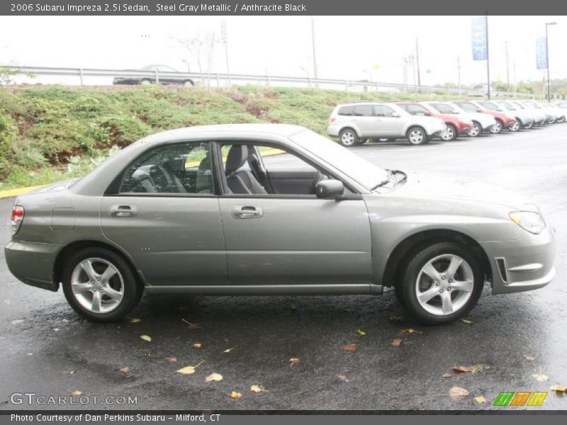 Steel Gray Metallic / Anthracite Black 2006 Subaru Impreza 2.5i Sedan