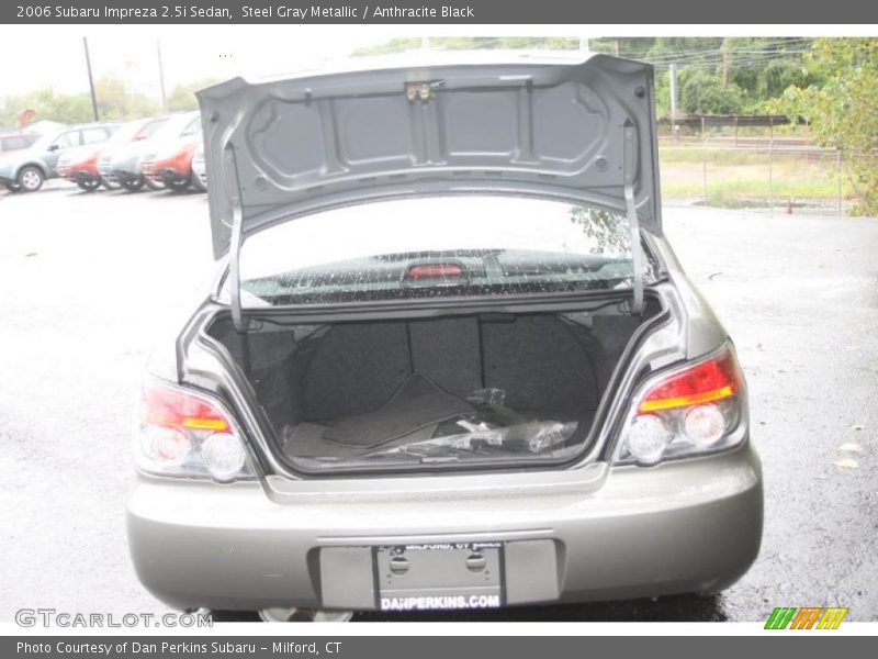 Steel Gray Metallic / Anthracite Black 2006 Subaru Impreza 2.5i Sedan