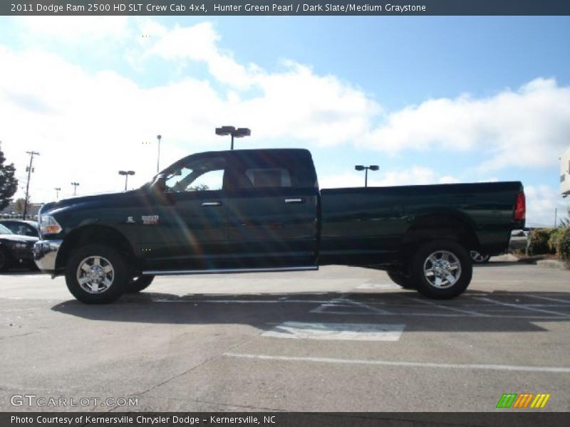 Hunter Green Pearl / Dark Slate/Medium Graystone 2011 Dodge Ram 2500 HD SLT Crew Cab 4x4