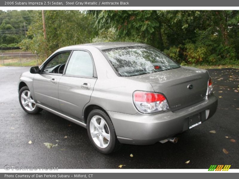 Steel Gray Metallic / Anthracite Black 2006 Subaru Impreza 2.5i Sedan