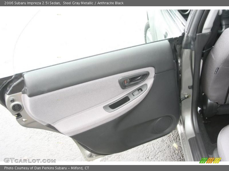 Steel Gray Metallic / Anthracite Black 2006 Subaru Impreza 2.5i Sedan