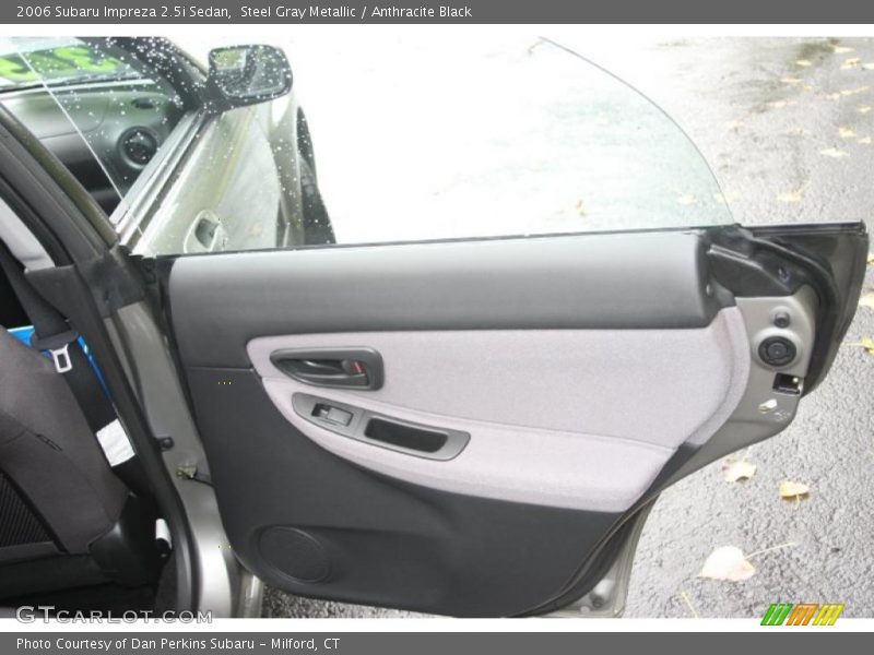 Steel Gray Metallic / Anthracite Black 2006 Subaru Impreza 2.5i Sedan