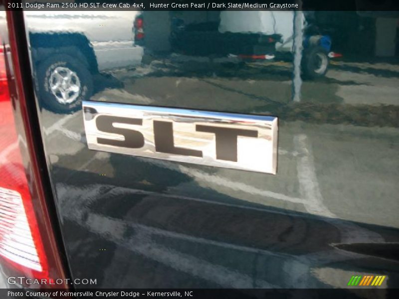 Hunter Green Pearl / Dark Slate/Medium Graystone 2011 Dodge Ram 2500 HD SLT Crew Cab 4x4