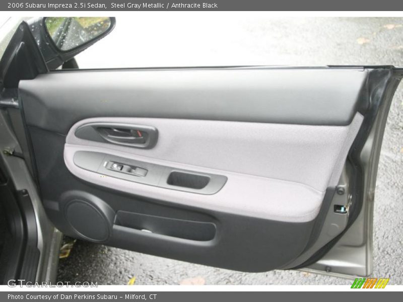 Steel Gray Metallic / Anthracite Black 2006 Subaru Impreza 2.5i Sedan