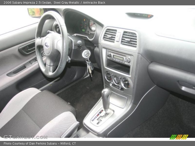 Steel Gray Metallic / Anthracite Black 2006 Subaru Impreza 2.5i Sedan