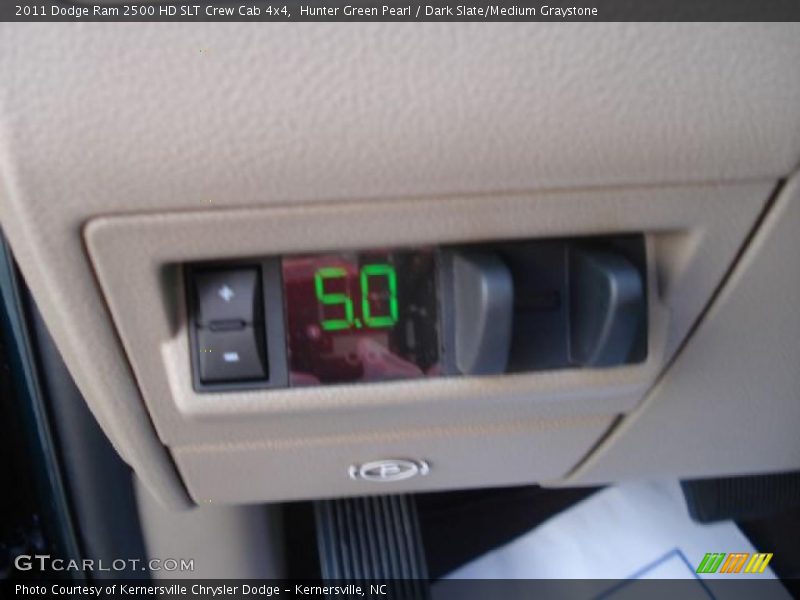 Hunter Green Pearl / Dark Slate/Medium Graystone 2011 Dodge Ram 2500 HD SLT Crew Cab 4x4