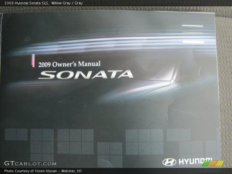 Willow Gray / Gray 2009 Hyundai Sonata GLS