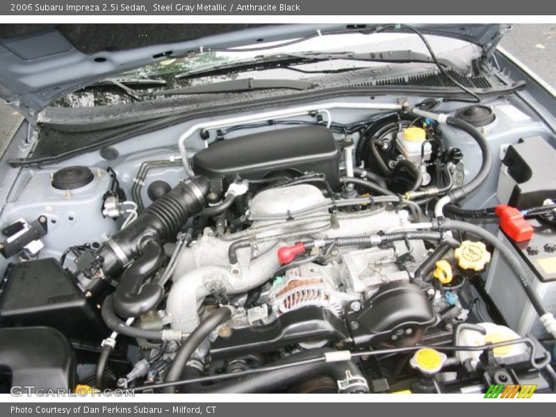 Steel Gray Metallic / Anthracite Black 2006 Subaru Impreza 2.5i Sedan