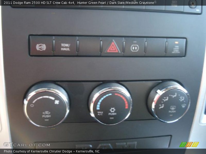 Hunter Green Pearl / Dark Slate/Medium Graystone 2011 Dodge Ram 2500 HD SLT Crew Cab 4x4