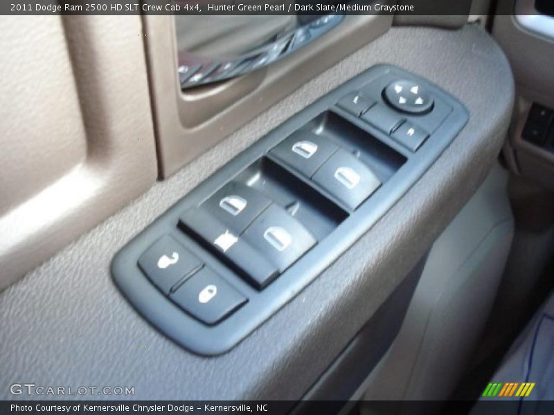 Hunter Green Pearl / Dark Slate/Medium Graystone 2011 Dodge Ram 2500 HD SLT Crew Cab 4x4