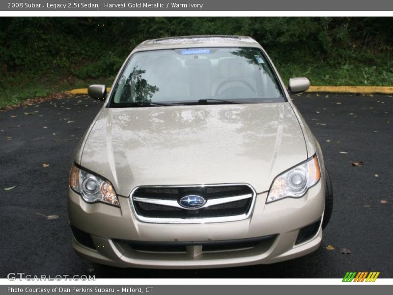 Harvest Gold Metallic / Warm Ivory 2008 Subaru Legacy 2.5i Sedan