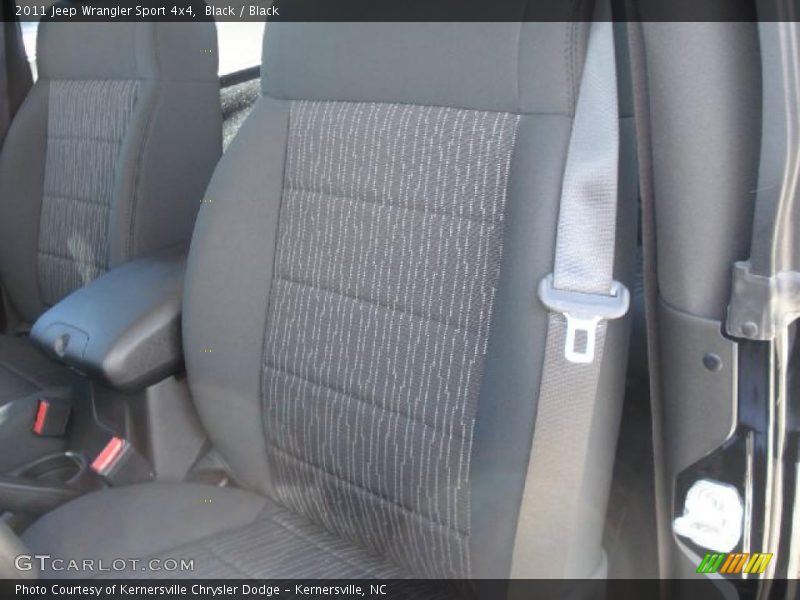 Black / Black 2011 Jeep Wrangler Sport 4x4