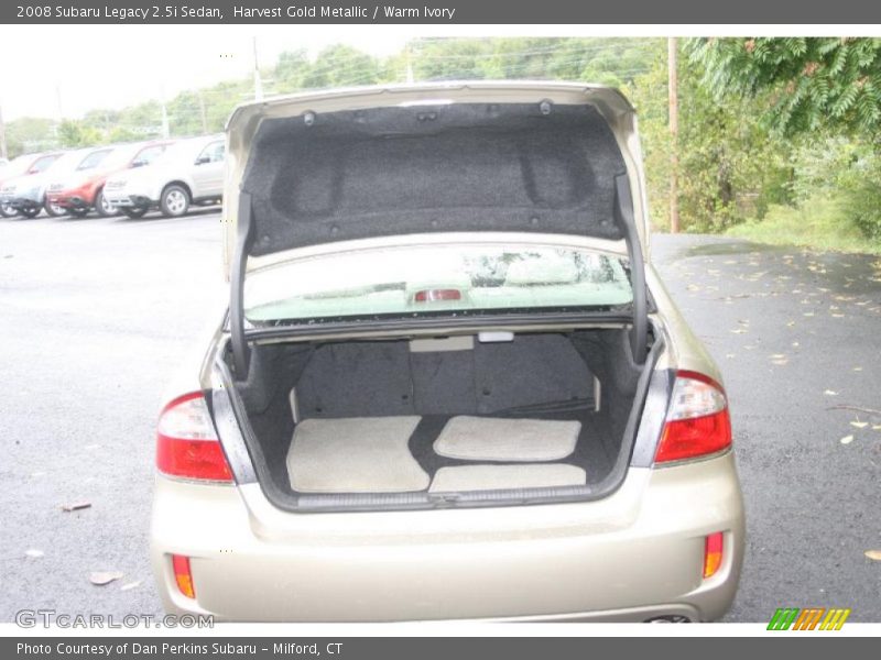Harvest Gold Metallic / Warm Ivory 2008 Subaru Legacy 2.5i Sedan