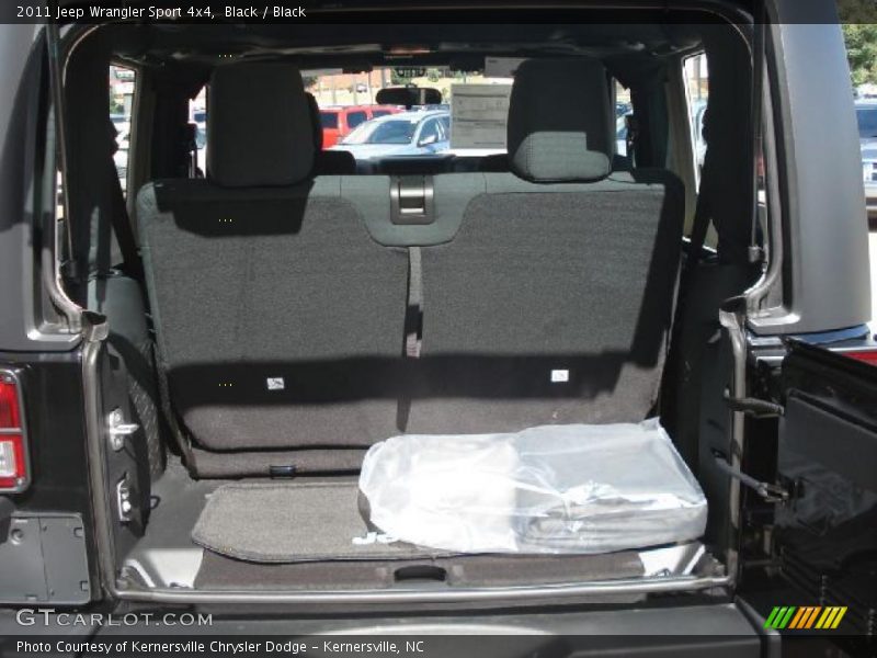 Black / Black 2011 Jeep Wrangler Sport 4x4