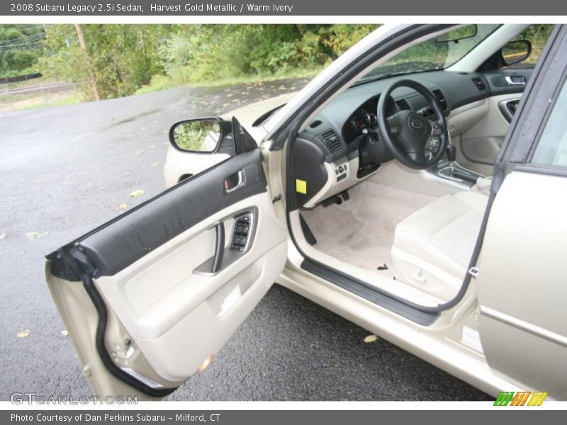 Harvest Gold Metallic / Warm Ivory 2008 Subaru Legacy 2.5i Sedan