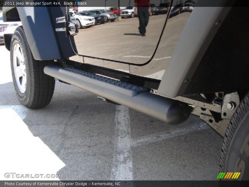 Black / Black 2011 Jeep Wrangler Sport 4x4