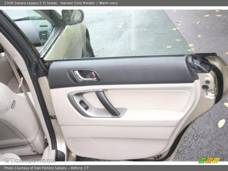 Harvest Gold Metallic / Warm Ivory 2008 Subaru Legacy 2.5i Sedan