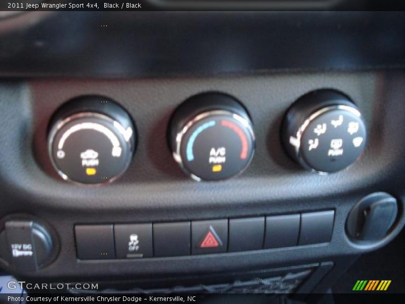 Black / Black 2011 Jeep Wrangler Sport 4x4