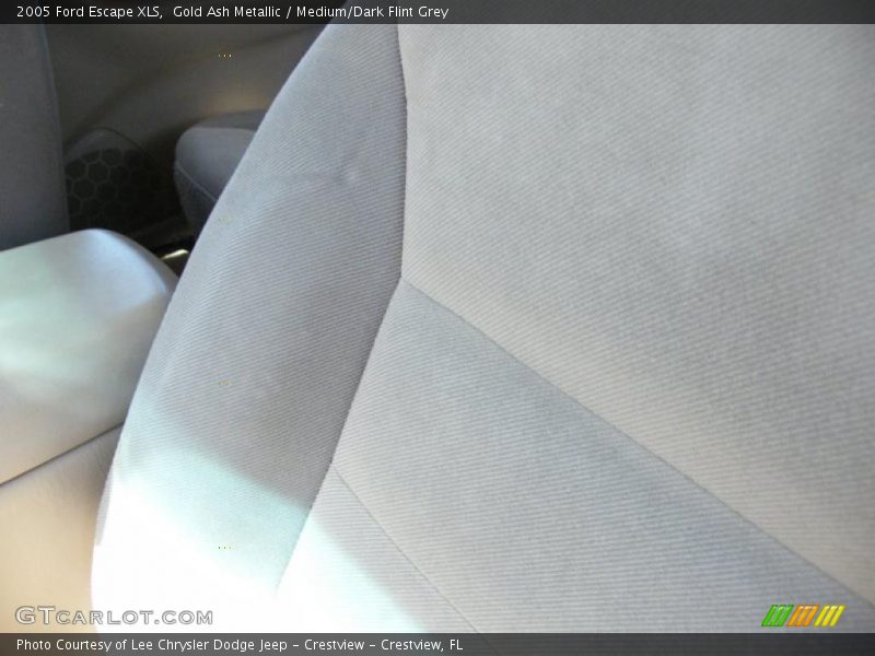 Gold Ash Metallic / Medium/Dark Flint Grey 2005 Ford Escape XLS