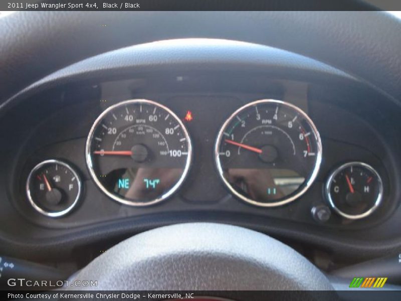 Black / Black 2011 Jeep Wrangler Sport 4x4