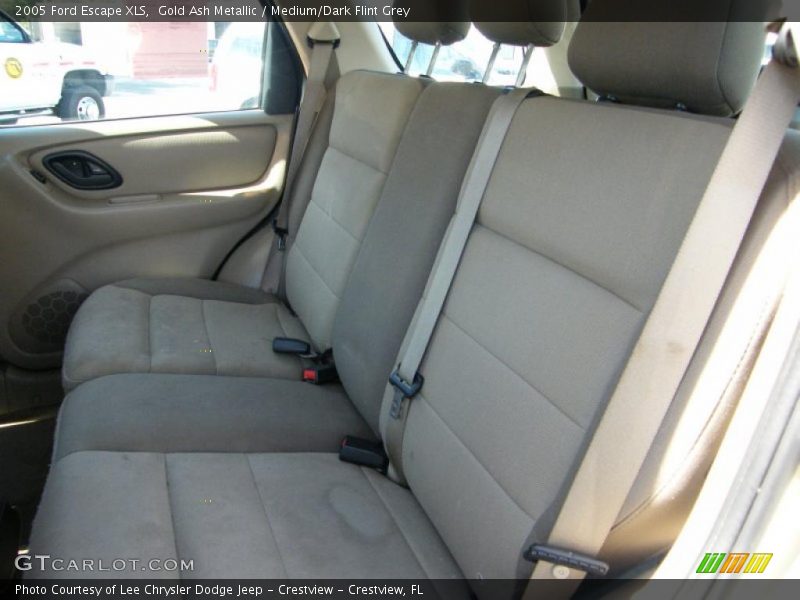 Gold Ash Metallic / Medium/Dark Flint Grey 2005 Ford Escape XLS