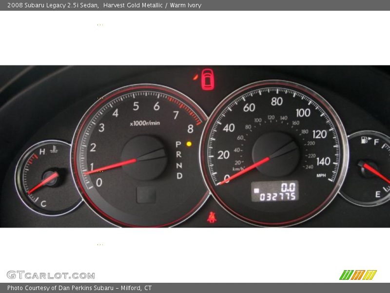 Harvest Gold Metallic / Warm Ivory 2008 Subaru Legacy 2.5i Sedan