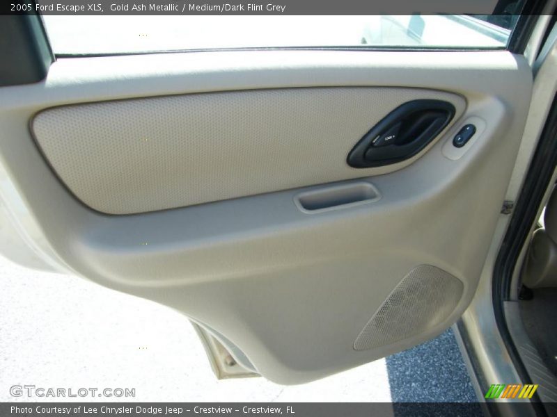 Gold Ash Metallic / Medium/Dark Flint Grey 2005 Ford Escape XLS