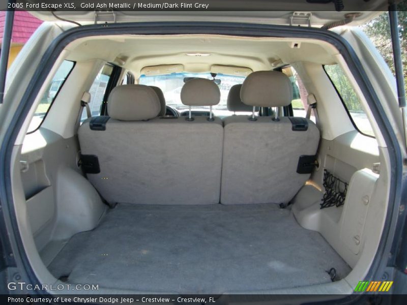 Gold Ash Metallic / Medium/Dark Flint Grey 2005 Ford Escape XLS