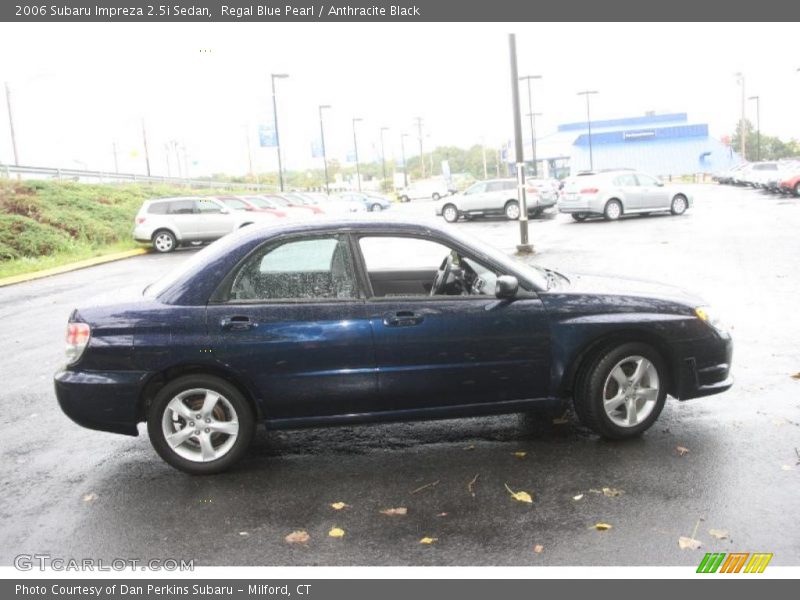 Regal Blue Pearl / Anthracite Black 2006 Subaru Impreza 2.5i Sedan