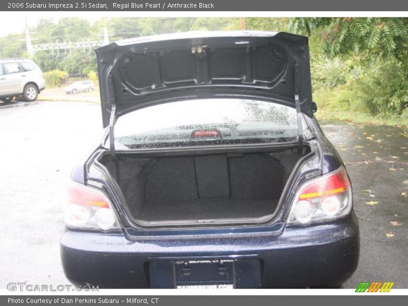 Regal Blue Pearl / Anthracite Black 2006 Subaru Impreza 2.5i Sedan