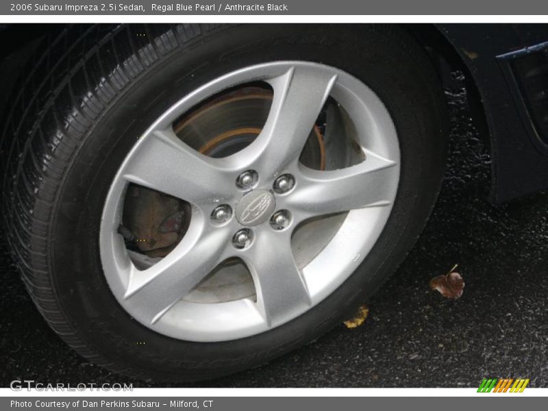 Regal Blue Pearl / Anthracite Black 2006 Subaru Impreza 2.5i Sedan