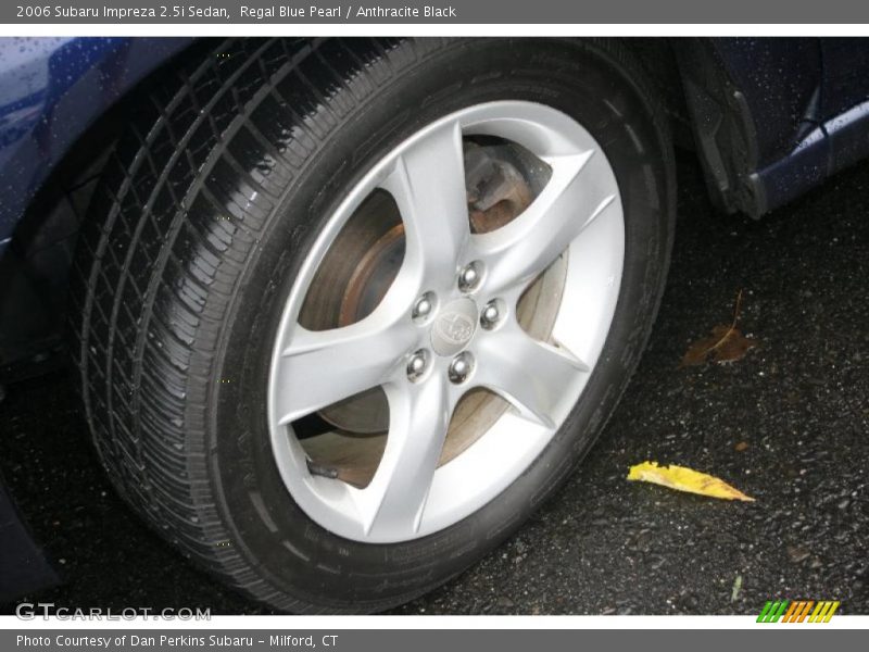 Regal Blue Pearl / Anthracite Black 2006 Subaru Impreza 2.5i Sedan