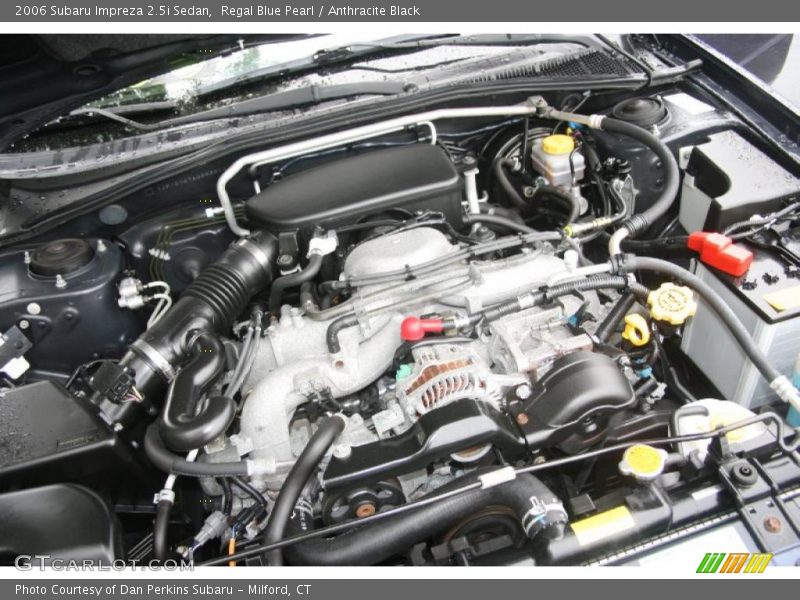 Regal Blue Pearl / Anthracite Black 2006 Subaru Impreza 2.5i Sedan