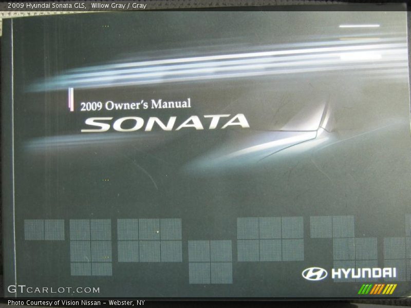 Willow Gray / Gray 2009 Hyundai Sonata GLS