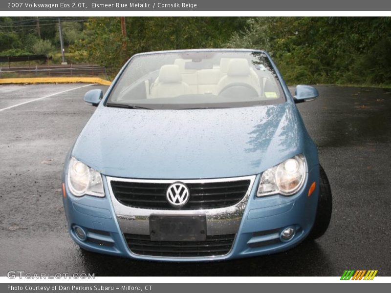 Eismeer Blue Metallic / Cornsilk Beige 2007 Volkswagen Eos 2.0T