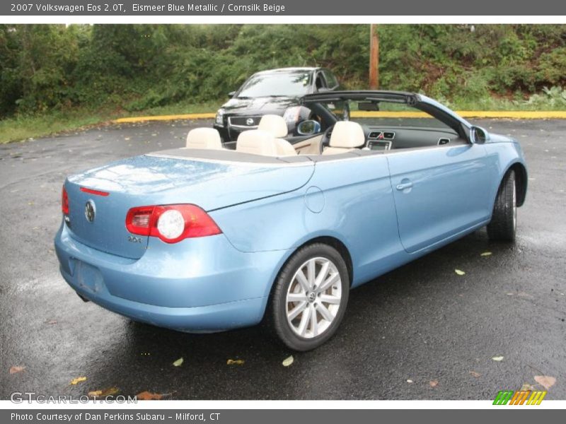 Eismeer Blue Metallic / Cornsilk Beige 2007 Volkswagen Eos 2.0T