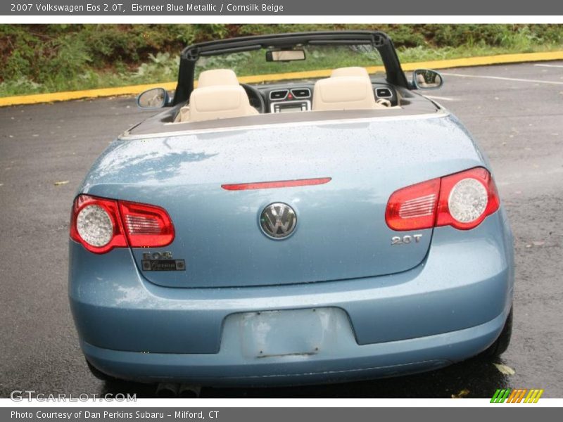Eismeer Blue Metallic / Cornsilk Beige 2007 Volkswagen Eos 2.0T