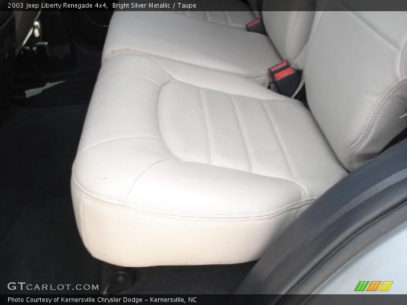 Bright Silver Metallic / Taupe 2003 Jeep Liberty Renegade 4x4