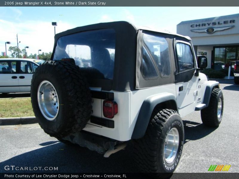 Stone White / Dark Slate Gray 2006 Jeep Wrangler X 4x4