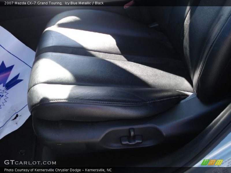 Icy Blue Metallic / Black 2007 Mazda CX-7 Grand Touring