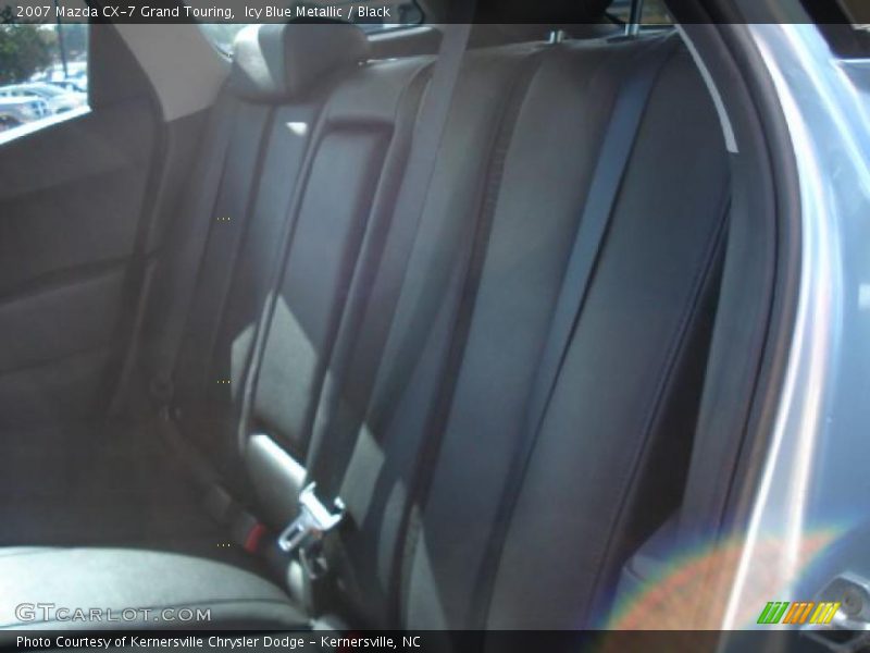 Icy Blue Metallic / Black 2007 Mazda CX-7 Grand Touring