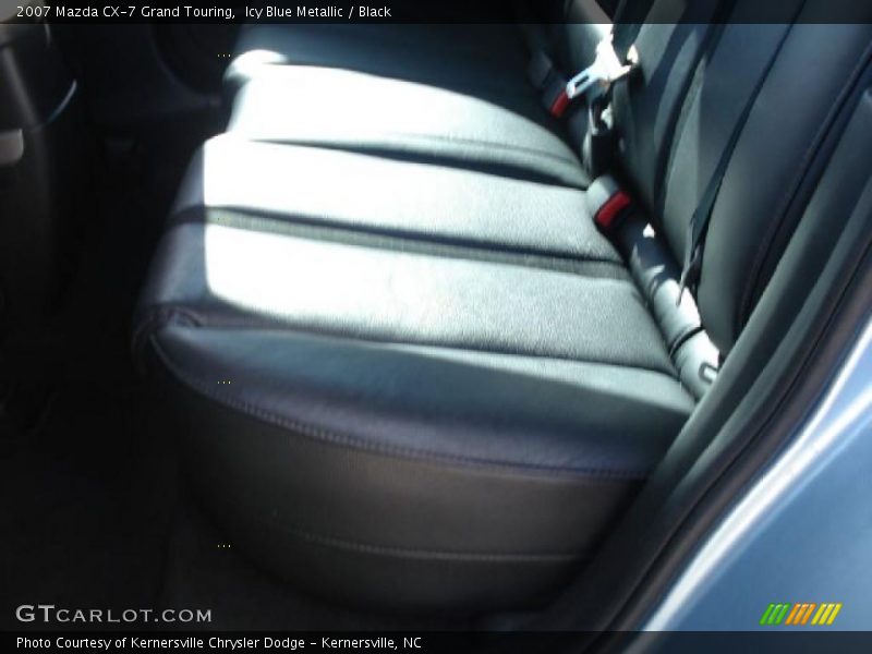 Icy Blue Metallic / Black 2007 Mazda CX-7 Grand Touring