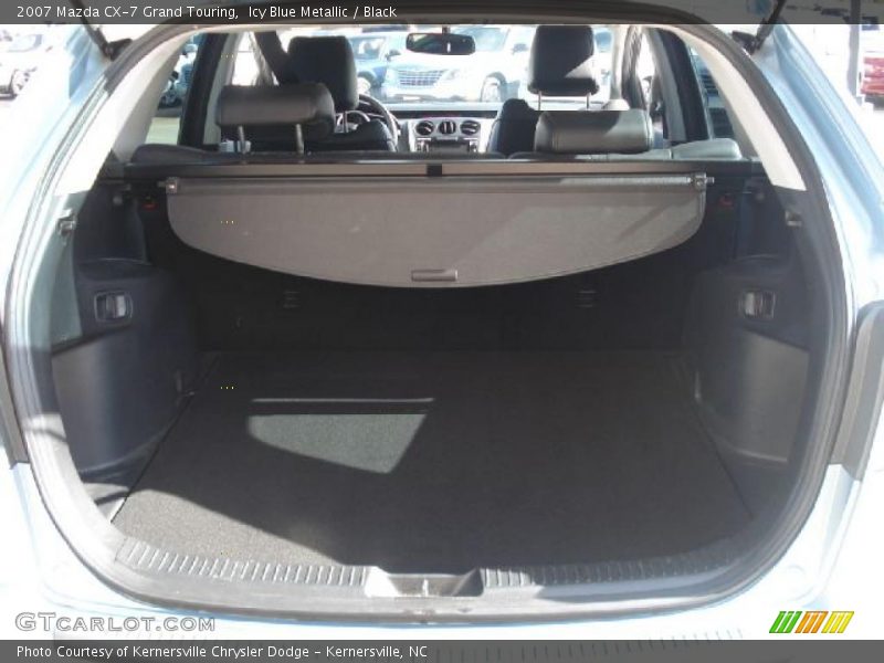 Icy Blue Metallic / Black 2007 Mazda CX-7 Grand Touring