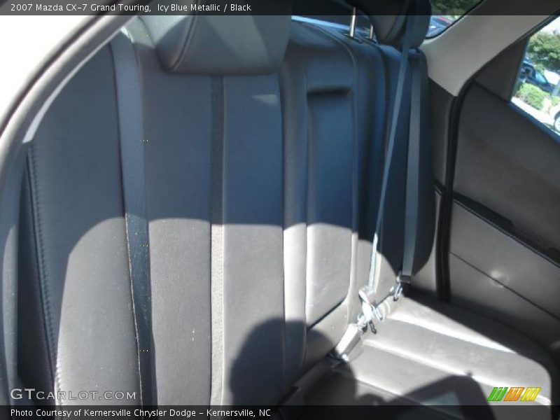 Icy Blue Metallic / Black 2007 Mazda CX-7 Grand Touring