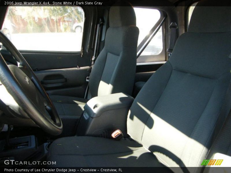 Stone White / Dark Slate Gray 2006 Jeep Wrangler X 4x4