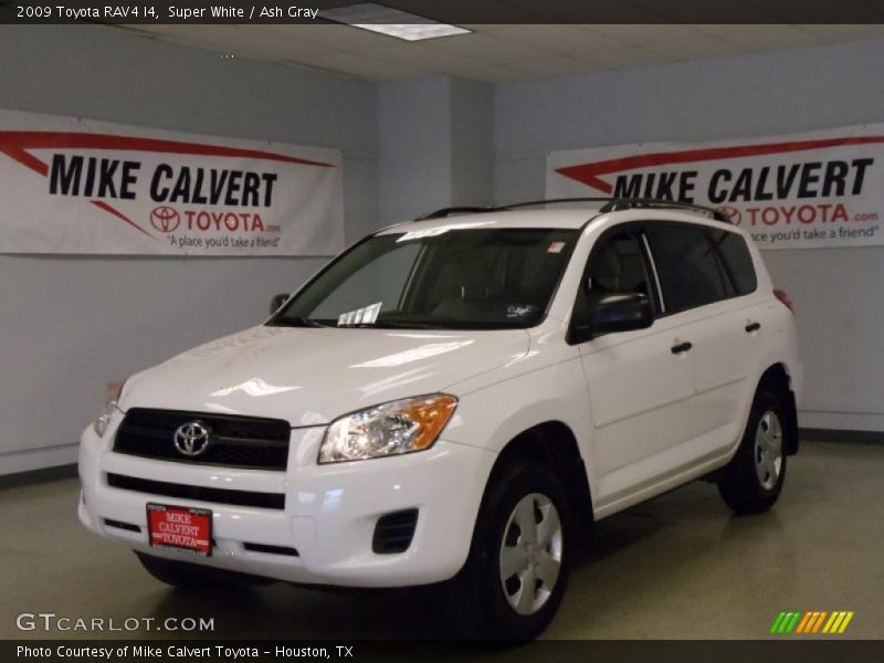 Super White / Ash Gray 2009 Toyota RAV4 I4