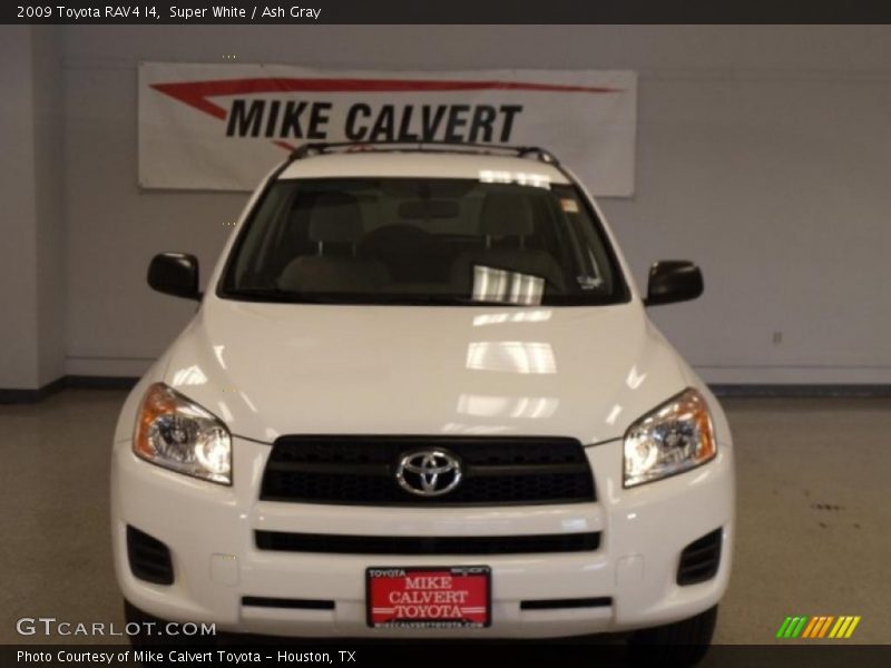 Super White / Ash Gray 2009 Toyota RAV4 I4