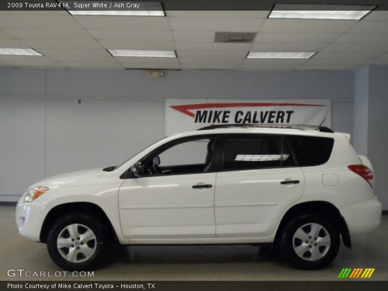 Super White / Ash Gray 2009 Toyota RAV4 I4