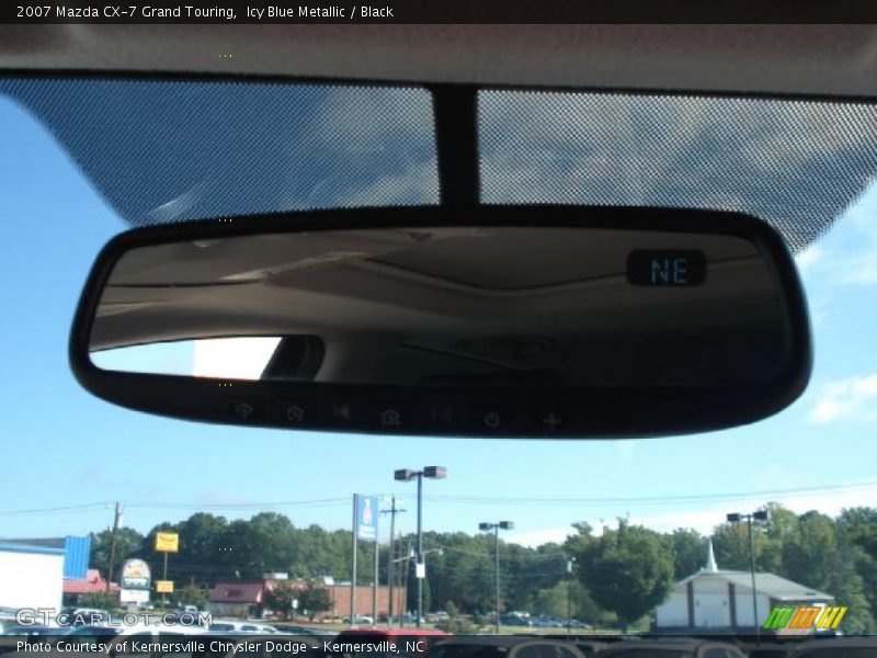 Icy Blue Metallic / Black 2007 Mazda CX-7 Grand Touring